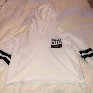 Hollister white long sleeve